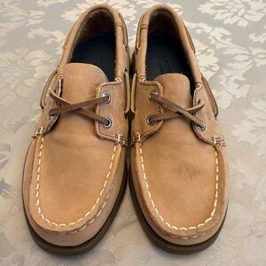 Sperry Kids Tan Boat Shoes